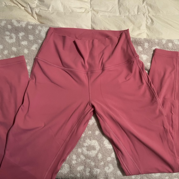 Lululemon Align High-Rise Pant: Size 8 full length Color: Pink Blossom - Picture 2 of 6